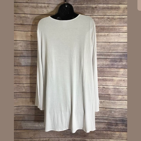 ❌SOLD❌Swimsuit Cover Up Tunic White NWOT - Picture 3 of 6